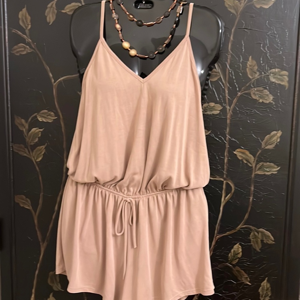 Pink Lily Romper - Picture 1 of 2